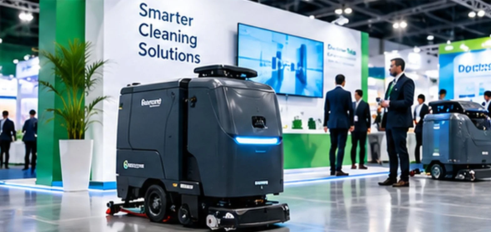 Smarter cleaning solutions: an autonomous floor-cleaning machine on show